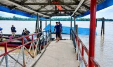 Halte Dermaga Tanjung Senjulang Ambruk, Akses Transportasi dan Aktivitas Pasar Seko Terganggu