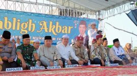 Ketua DPRD Hadiri Tablig Akbar Bersama Ustadz Abdul Somad Tahun Baru Islam 1 Muharram 1447 Hijriah. FOTO : HMS