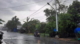 FOTO : Hujasn Diambil di Kuala Tungkal, Selasa (01/09/20) sekitar pukul 16.50 WIB.