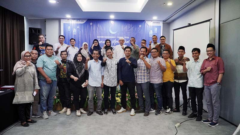 Acara Bincang Hulu Migas PHR Zona 1 dan Media Jambi, Bahas Upaya Tingkatkan Produksi hingga Praktik Bisnis yang Berkelanjutan Jumat (7/3/2025). FOTO : IST