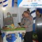 Kapolda Jambi, Irjen Pol A Rachmad Wibowo didampingi Dirlantas Polda Jambi Kombes Pol Dhafi dan Kadishub Provinsi Jambi H. Ismed Wijaya Memotong Tumpeng Acara Syukuran Hari Lalu Lintas Bhayangkara ke-67, Kamis (22/9/22). FOTO : Dhea