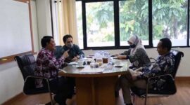 Wabup Hairan saat Audiensi dengan Ditjen PPKT Kemendes PDT dan Transmigrasi, Kamis (2/6/22). FOTO : Prokopim