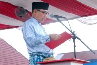 HUT Tanjab Barat ke-60: Ketua DPRD Hadiri Ajak Warga Jaga Gotong Royong dan Kerukunan. FOTO : HMS
