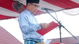 HUT Tanjab Barat ke-60: Ketua DPRD Hadiri Ajak Warga Jaga Gotong Royong dan Kerukunan. FOTO : HMS