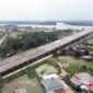 Hutama Karya Sambungkan Backbone, Sejumlah Ruas Jalan Tol Trans Sumatera Tahap II Konstruksi. FOTO : HMS