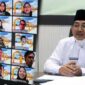 FOTO : Bupati saat memberikan Materi Ceramah Umum ( Muatan Teknis Subtansif Lembaga ) menuju Kabupaten Tanjung Jabung Barat BERKAH kepada peserta kepada peserta Latsar Pra Jabatan CPNS melalui Vidcon, Rabu (30/03/21).