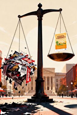 Estetika Kota atau Polusi Politik? Menggugat Standar Ganda Penertiban Spanduk