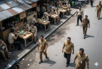 Pertegas Disiplin ASN, Pemkab Tanjab Barat Gencarkan Razia Terpadu di Jam Kerja. FOTO : ILUSTRASI