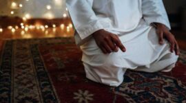 Ilsutrasi Shalat. 