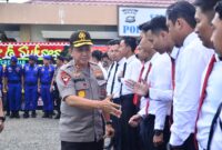 FOTO : Kapolda Jambi Irjen Pol Drs. Muchlis, AS, MH Saat Kunjungan Ke Polres Tanjab Barat