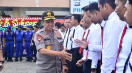 FOTO : Kapolda Jambi Irjen Pol Drs. Muchlis, AS, MH Saat Kunjungan Ke Polres Tanjab Barat