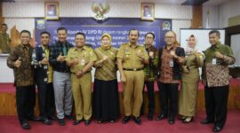 FOTO : H. Amir Sakib Saat Hadiri pada Rapat Bersama Komite IV DPD RI di Kantor Gubernur Jambi, Senin (11/02/20).