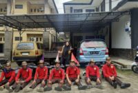 FOTO : 7 Anggota DKR Ptamuka Bram Itam Napak Tilas Tiba di Kwarda Provinsi Jambi, Rabu (18/02/20)