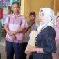 FOTO : Ketua KPU Saat Pantau Calon PPS Tahap Pertama Ujian Tertulis pada Minggu 1 April 2020