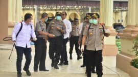 FOTO : Tanjung Jabung Barat ABKP Guntur Saputro, S.IK, MH bersama Jajaran 