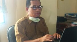 FOTO : Kasi SMP Dinas Pendidikan dan Kebudayaan Tanjab Barat, Epi Hariyanto,