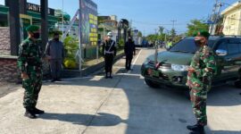FOTO : Komandan Korem 042/Garuda Putih, Kolonel Inf Kav M.Zulkifli, S.IP, MM saat Kunjungan ke Markas Kodim 0419/Tanjab di Jl. Beringin, Kel. Patunas, Kec. Tungakl Ilir, Kab. Tanjab Barat, Kamis (07/02/20)