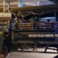 FOTO : Tim Satgas Himbauan Covid-19 Kabupaten Tanjung Jabung Barat Saat Melaksanakan Patroli Himbauan Keliling Kota Kuala Tungkal, Senin (18/05/20).