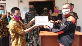 FOTO : Dokumentasi Rapat Perubahan Anggaran Pendapatan dan Belanja Desa (APBDes) tahun 2020 dan Penyaluran BLT DD Desa Suka Damai, Rabu (20/05/20)