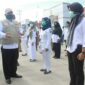 FOTO : Bupati Tanjung Jabung Barat, Dr. H. Safrial SaaT Memimpin Apel Gabungan Pendisiplinan Protokol Kesehatan Kabupaten Tanjung Jabung Barat di Alun-alun Kota Kuala Tungkal, Rabu (03/06/20)