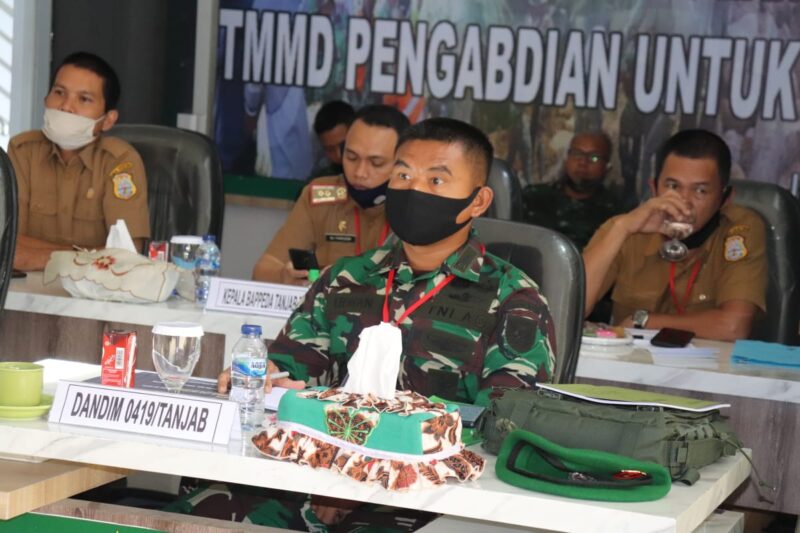 FOTO : Komandan Kodim 0419/Tanjab Letkol Inf Erwan Susanto, S.IP