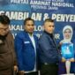 FOTO : Tim utusan Safrial yaitu Adi Rahadian selaku Ketua Rumah Perjuangan Safrial dan Jubir Safrial Fikri Riza.
