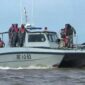 FOTO : Gabungann TNI AL dan Poles Tanjab Barat Tengsh Patroli di Laut, Kamis (18/06/20)