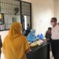 FOTO : Kejaksaan Negeri Tanjung Jabung Barat kembali melakukan rapid tes terhadap 10 orang tahanan yang berada di Polres Tanjab Barat, Selasa (07/07/20).