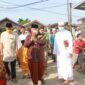 FOTO : Bupati Tanjab Barat Dr. H. Safrial beserta jajaran Forkopimda Tanjung Jabung Barat Sholat Idul Adha 1441 Hijriah di Masjid Agung Al-Istiqomah, Jumat (31/07/20)