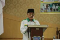 FOTO : Wakil Ketua Baznas Tanjab Barat, Drs. H. Syahrudin Awan/Hms