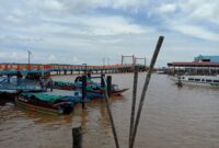 FOTO : Speedboad di Pelabuhan LASDP Kuala Tungkal