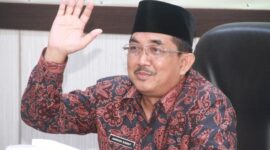 Bupati H. Anwar Sadat pada Acara Lauching Pelaksanaan Pendataan Keluarga Tahun 2021. FOTO : Fuad Marsal