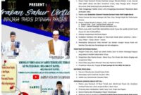 Pengumuman Lomba Festival Arakan Sahur Ramadhan 1422 H/ 2021 M Virtual DPD dan BM PAN Tanjab Barat. 