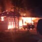 Api Membesar Menguasi Bidang Rumah Warga yang Tebakar. FOTO : Ist