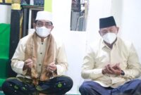 FOTO : Bupati KH. Anwar Sadat dan Wabup Hairan Bersama Tim Safari Ramadhan di Baabussalam, Desa Teluk Kulbi, Kecamatan Betara, Rabu (14/04/21).