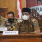FOTO : Bupati dan Wabup Ikuti Virtual Arahan Presiden ke Kepala Daerah Terpilih Pilkada 2020
