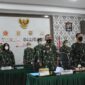 FOTO : Danrem 042/Gapu Pimpin Rakor Rencana Penyiapan PPKM Mikro di Korem 042/Gapu, Rabu (21/04/21)