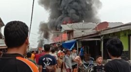 FOTO : Tangkapan Layar Saat Terjadinya Kebakaran