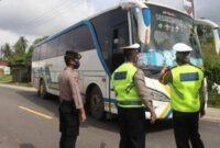 Kegiatan Mudik Lebaran di Provinsi Jambi. FOTO : Humas Polda Jambi