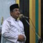 Bupati Tanjab Barat H. Anwar Sadat Safari Ramadhan di Masjid Agung Al Istiqomah Kuala Tungkal, Selasa (11/05/21). FOTO : Prokopim.