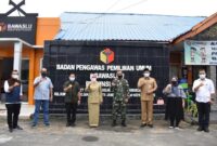 FOTO : Danrem 042/Gapu Brigjen TNI M. Zulkifli pada Rakor Membahas kesiapan Bawaslu dalam pelaksanaan PSU Pilgub Jambi di Kantor Bawaslu, Selasa (18/05/21)