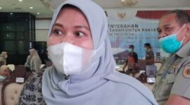 Bupati Muaro Jambi, Masnah Busro. FOTO : Noval