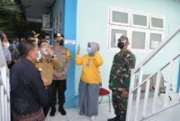 Korem 042/Gapu Brigjen TNI M. Zulkifli Dampingi Gubernur Jambi H. Al Haris Meninjau Rumah Sakit Umum Daerah (RSUD) Raden Mattaher Jambi, Sabtu (10/07/21). FOTO : KAPENREM042GAPU.