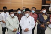 Dokumen Silaturahmi Wakil Gubernur Jambi dengan Veteran dan Komda Lansia di Tanjab Barat, Kamis (19/08/21). FOTO : KOMINFO PROVJAMBI