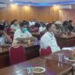 Pertemuan terkait Relokasi Pedagang di Ruang Pola Kantor Bupati, Rabu (15/12/21). FOTO : Bas