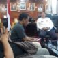 Ketua Umum LPTQ Tanjab Barat Hairan, SH saat dikonfirmasi awak Media. FOTO : Bas
