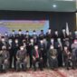 Bupati Muaro Jambi Hj. Masna Busro, SE, M.Tr.IP Saat Melantik 48 pejabat Eselon III dan IV di Gedung Serbaguna Kabupaten Muaro Jambi Sabtu (18/12/21). FOTO : Noval.
