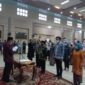 Sekda Kabupaten Muaro Jambi, Budhi Hartono Saat Melantik dan Mengukuhkan Pejabat Administrator, Pengawas dan Fungsional, Jumat (31/12/21). FOTO : Noval