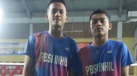 M. Ali Nasir dan M. Ihsan Al-Banjari dari PBSI Indragiri Hilir terpilih mewakili Provinsi Riau mengikuti Seleksi Nasional (Seleknas) Badminton.