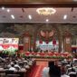 Rapat Paripurna Istimewa Hari Ulang Tahun (HUT) Provinsi Jambi ke-65 di Gedung DPRD Povinsi Jambi, Kamis (6/1/22). FOTO : Noval.